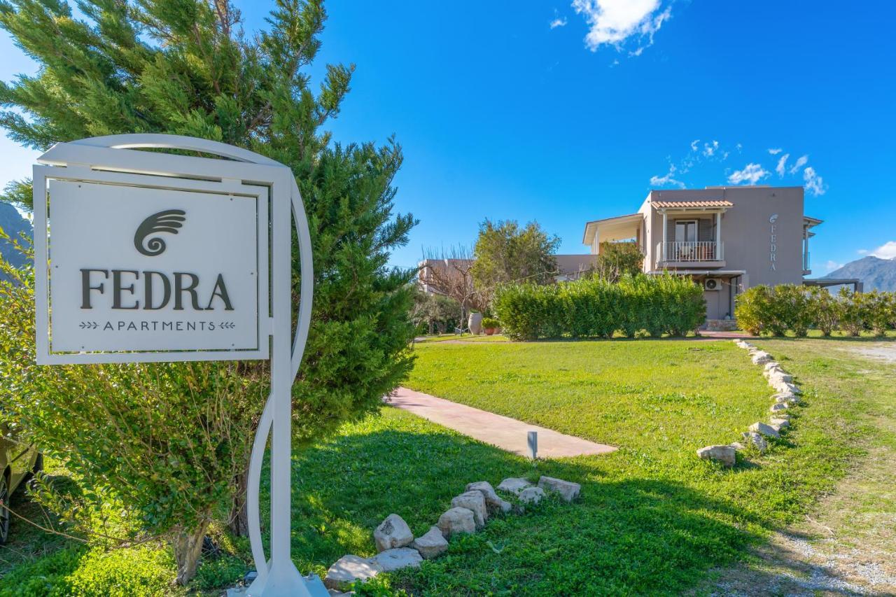 Apartmán Fedra Plakias Exteriér fotografie